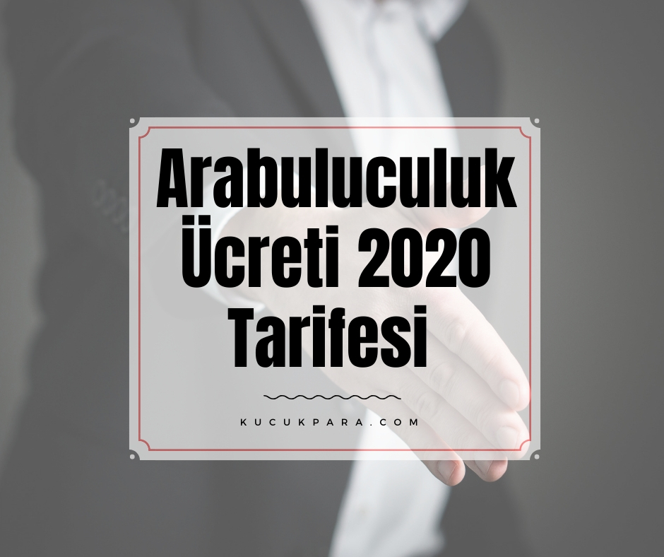 Arabuluculuk Ücreti 2020 Tarifesi- Arabuluculuk Ücreti Hesaplama