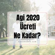 Agi 2020 Ücreti Ne Kadar? Agi Kaç Çocuğa Kadar Verilir?