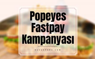 popeyes,fastpay,kampanya